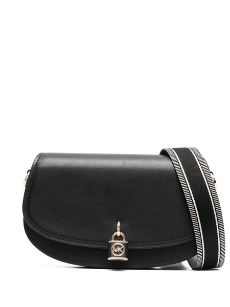  Michael Kors Padlock-detail Shoulder Bag - Black 