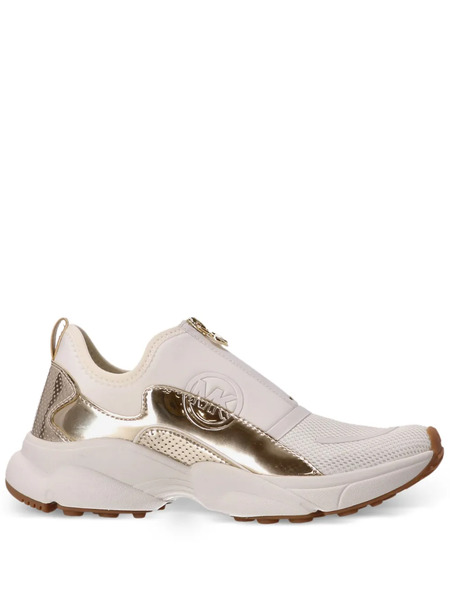 Michael Kors Sami Sneakers - 740 Beige/ Gold 