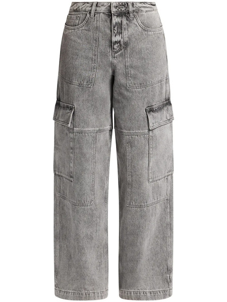  Michael Kors Wide-leg Cargo Jeans - Grey 