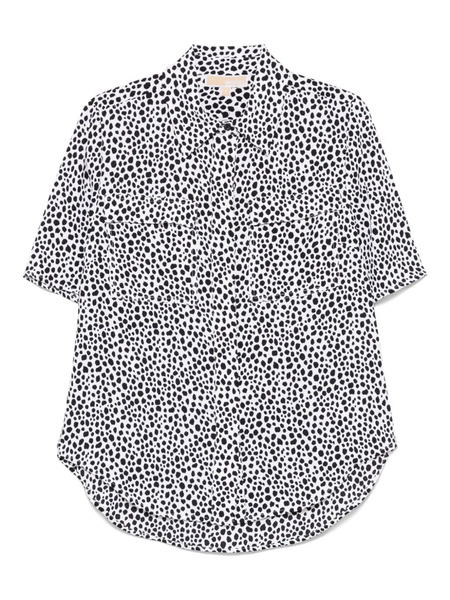  Michael Michael Kors Cheetah-print Shirt - White 