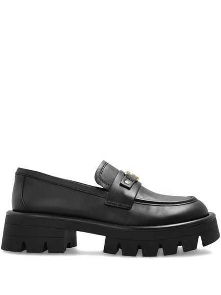  Michael Michael Kors Chunky-sole Leather Loafers - Black 