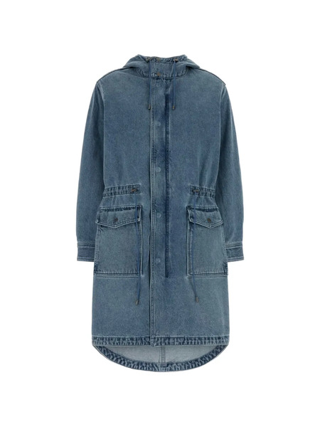  Michael Michael Kors Cotton Parka Coat - Blue 