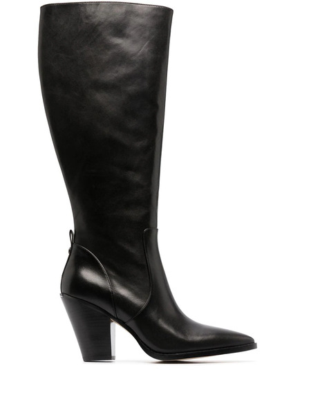  Michael Michael Kors Dover 95mm Block-heeled Boots - Black 