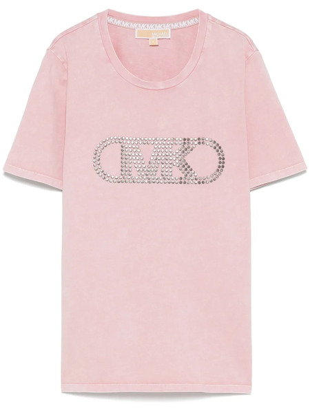  Michael Michael Kors Empire-stud T-shirt - Pink 