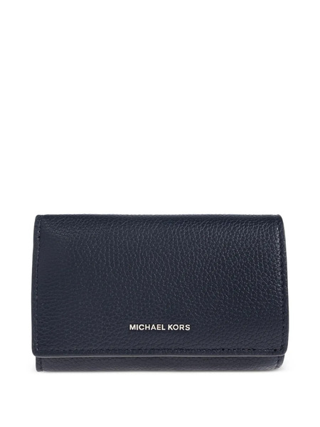  Michael Michael Kors Large Jet Set Flap Wallet - Blue 