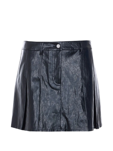  Michael Michael Kors Lateral Zip Mini Skirt - Black 