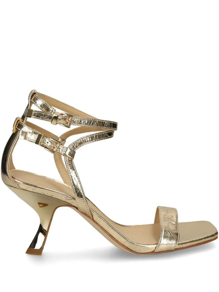  Michael Michael Kors Leather Sandals - Gold 