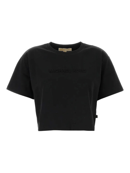  Michael Michael Kors Logo-embossed T-shirt - Black 
