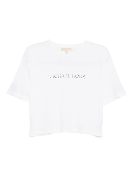  Michael Michael Kors Logo-embossed T-shirt - White 