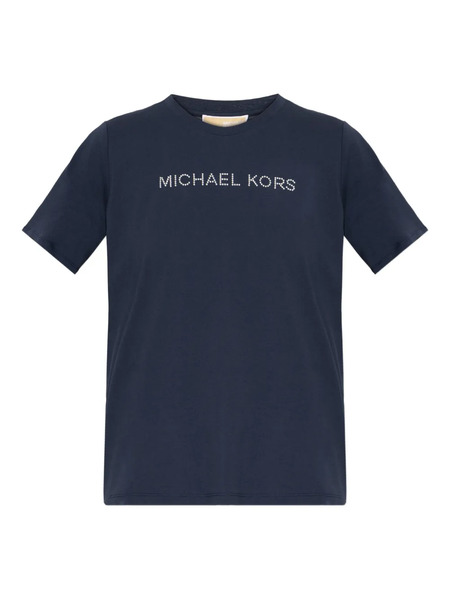  Michael Michael Kors Logo-studded T-shirt - Blue 