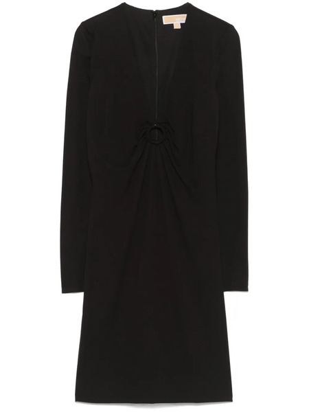  Michael Michael Kors Matte Mini Dress - Black 