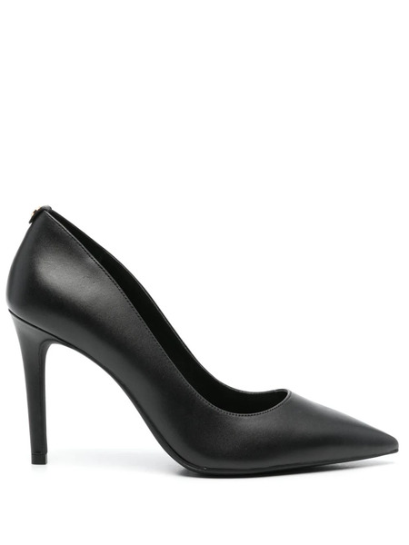  Michael Michael Kors 75mm Alina Flex Leather Pumps - Black 