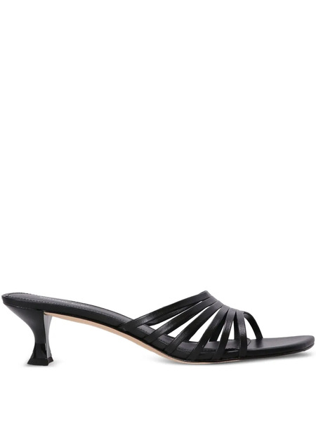  Michael Michael Kors 50mm Haisley Strap Sandals - Black 