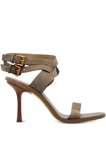  Michael Michael Kors 100mm Irene Crossover Buckle-fastening Pumps - Neutrals 