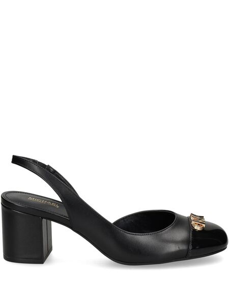  Michael Michael Kors 70mm Leather Pumps - Black 
