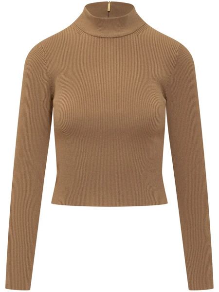  Michael Michael Kors Mock-neck Ribbed Jumper - Neutrals 