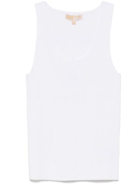  Michael Michael Kors Racer-back Tank Top - White 