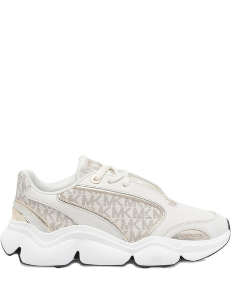  Michael Michael Kors Rennty Logo-panels Chunky Sneakers - Neutrals 