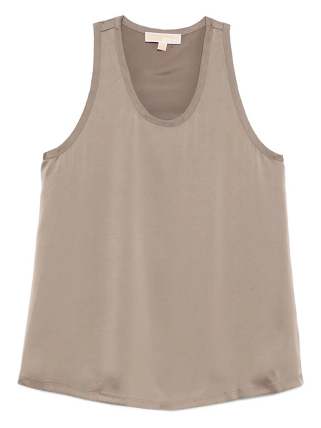  Michael Michael Kors Round-neck Sleeveless Top - Neutrals 