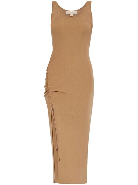  Michael Michael Kors Ruched Tank Dress - Neutrals 