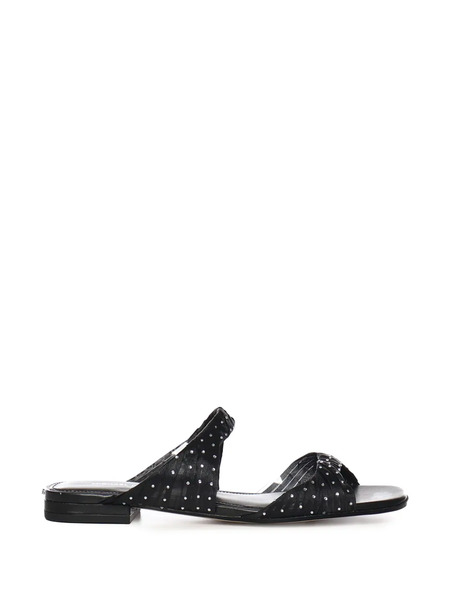  Michael Michael Kors Studded Strappy Sandals - Black 