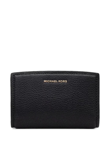  Michael Michael Kors Textured Leather Wallet - Black 