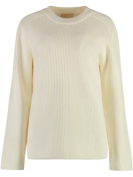  Michael Michael Kors Wool Crew-neck Sweater - Neutrals 