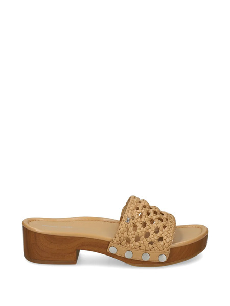  Michael Michael Kors Woven Studs Sandals - Neutrals 