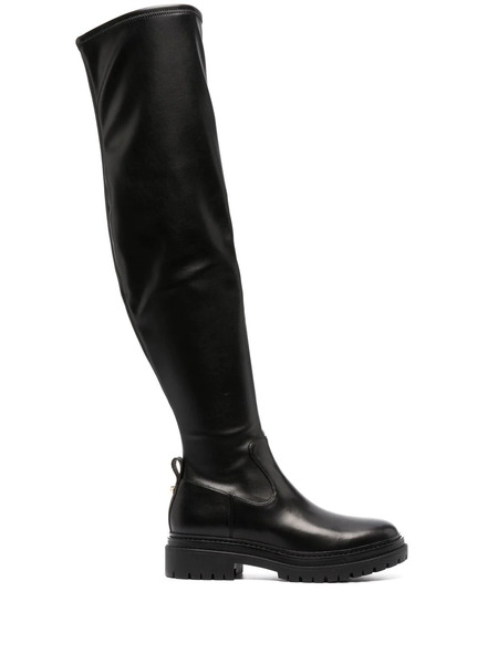  Michael Michael Kors Zip-up Knee-length Boots - Black 