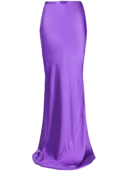  Michelle Mason Bias Maxi Skirt - Purple 