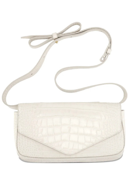  Micoli Giornal Envelope Cross Body Bag - White 