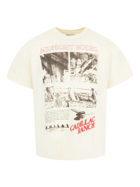  Midnight Rodeo Cadillac Ranch Short-sleeved T-shirt - Neutrals 