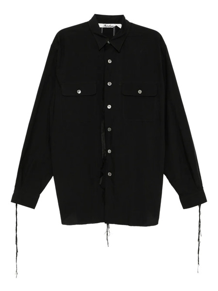  Midorikawa Strapped Shirt - Black 
