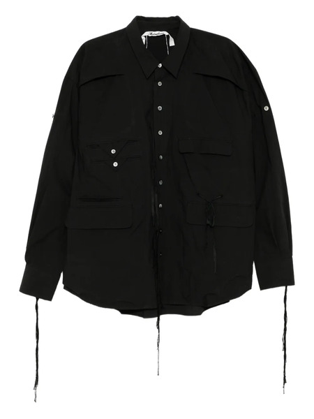  Midorikawa Strapped Shirt - Black 