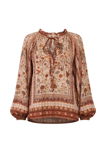  Mihos Printed Top - Neutrals 