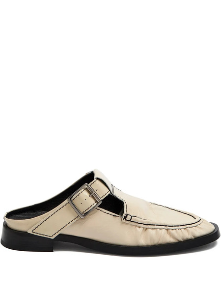  Miista Gianna Buckle Mules - Neutrals 