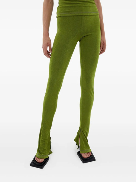  Miista Split-hem Trousers - Green 