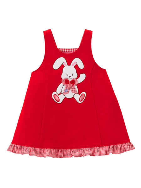  Miki House Bunny Embroidered Dress 