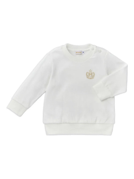  Miki House Miki Gold Sweatshirt - White 