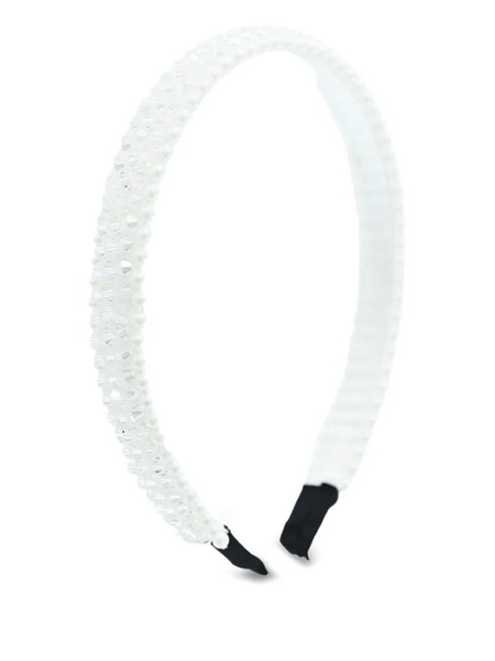  Mimi Tutu Crystal-embellished Headband - White 