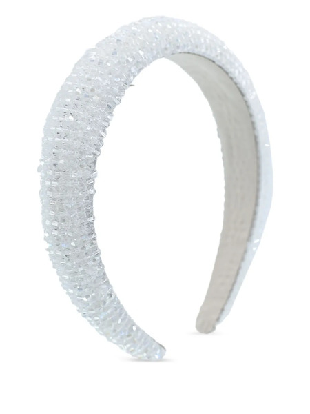  Mimi Tutu Gemstone-embellished Headband - White 