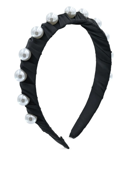  Mimi Tutu Pearl-studded Headband - Black 