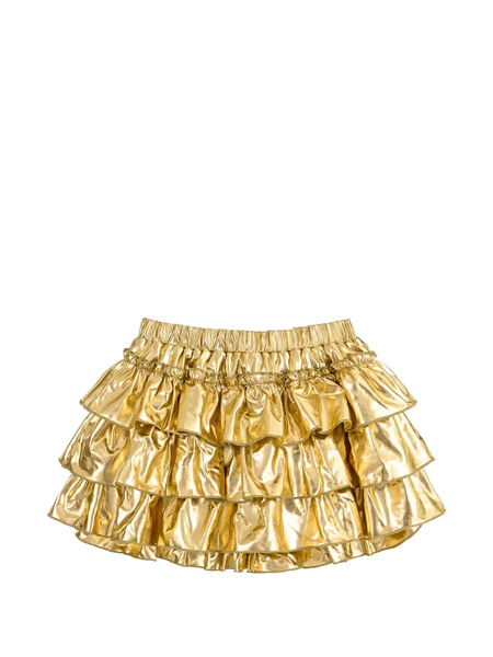  Mimi Tutu Tiered Mini Skirt - Gold 