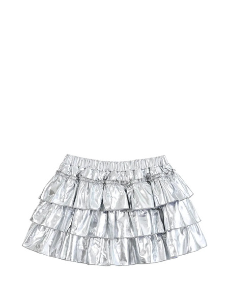  Mimi Tutu Tiered Mini Skirt - Silver 