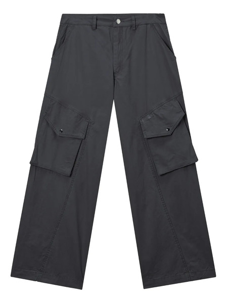 Mini Cream Cargo Pocket Trousers - Grey 