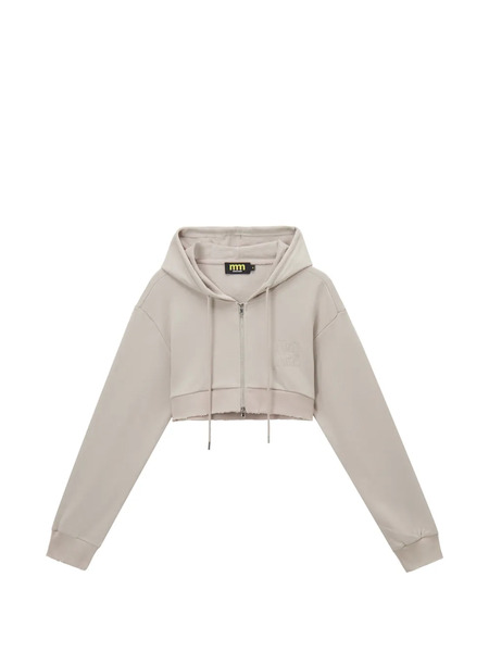  Mini Cream Logo-patch Top - Neutrals 