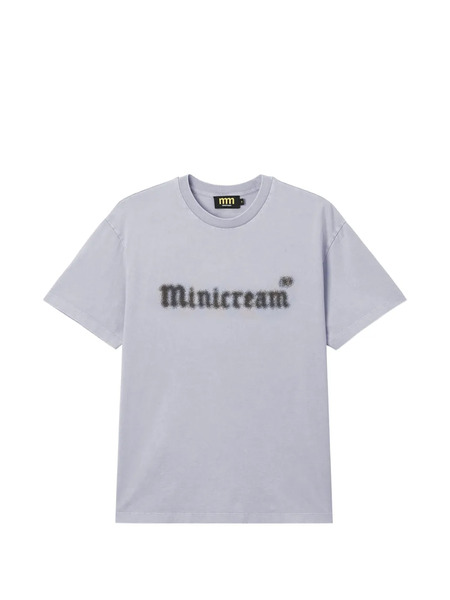  Mini Cream Logo-print T-shirt - Purple 