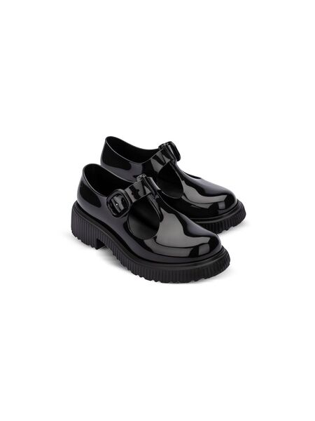  Mini Melissa Jackie T-bar Sandals - Black 
