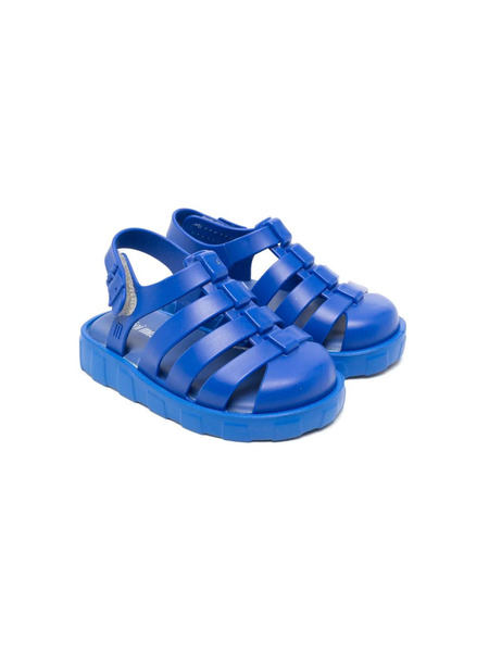  Mini Melissa Megan Almond Sandals - Blue 