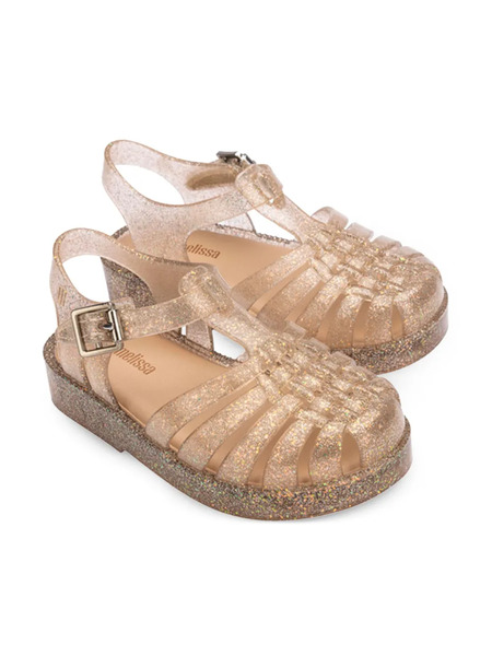  Mini Melissa Possession Sandals - Gold 